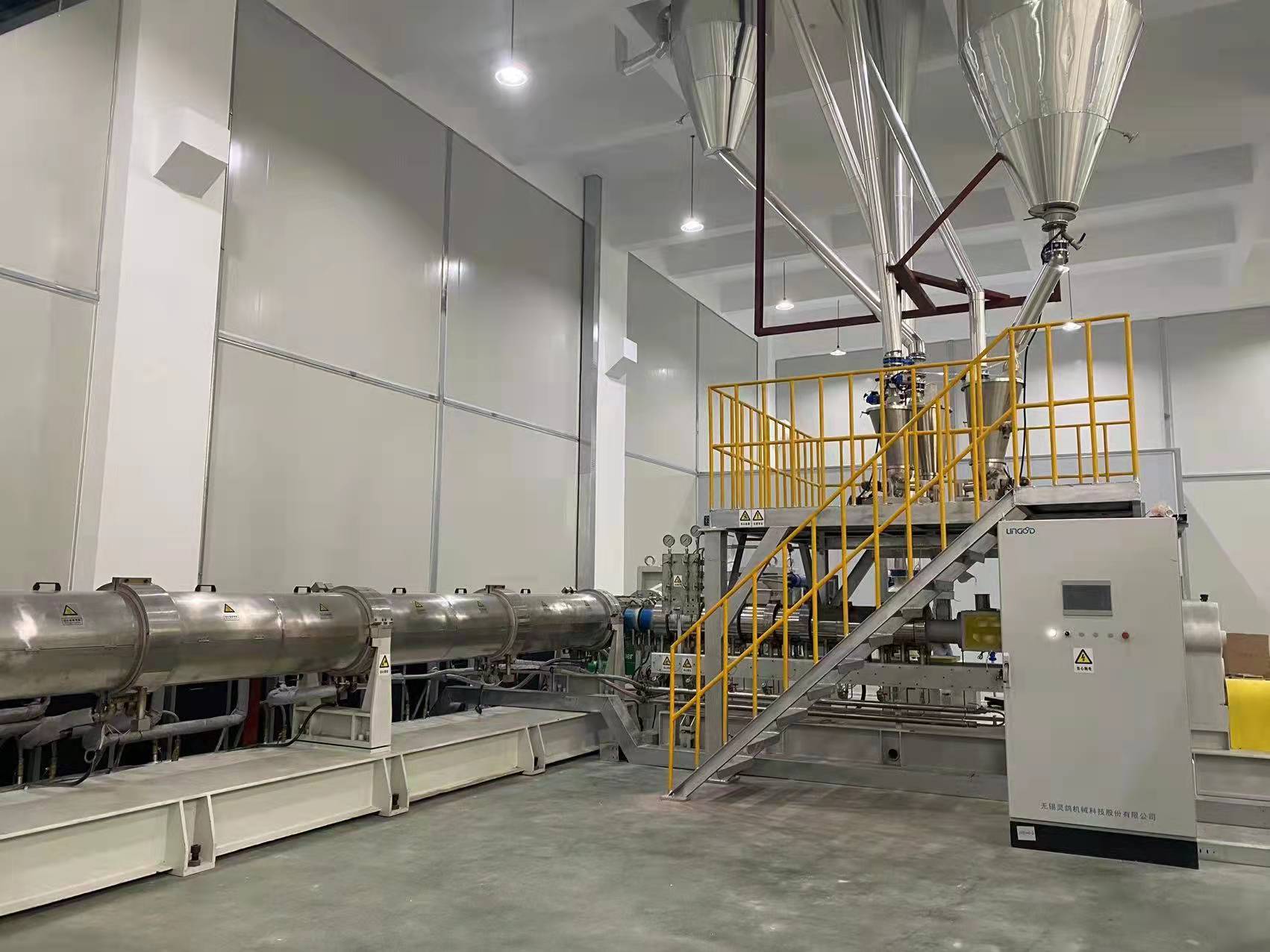 Feininger PET foam core extrusion line