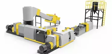 Recycling and Pelletizing Machine