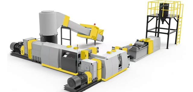 Recycling and Pelletizing Machine